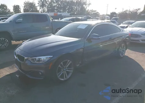 2017 BMW 430I xDrive из США, поврежденный, VIN WBA4R9C30HK878669